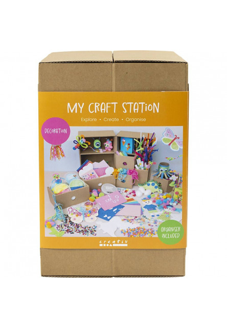 Kreatívna sada Maxi box so zásuvkami Dekorovanie