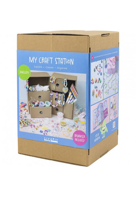 Kreatívna sada Maxi box so zásuvkami Šperky