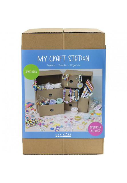 Kreatívna sada Maxi box so zásuvkami Šperky