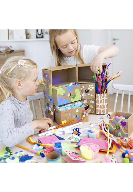 Kreatívna sada Maxi box so zásuvkami Modelovanie