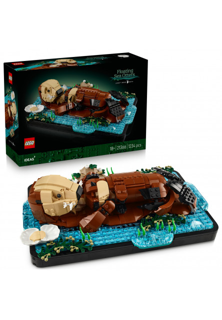 Plávajúce morské vydry