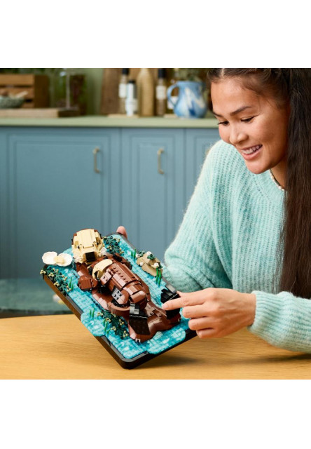 Plávajúce morské vydry