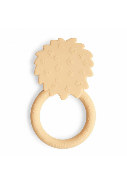 Hryzadlo mushie - lion- soft yellow
