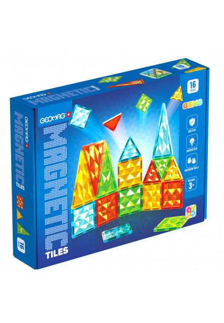 Magnetic Tiles 16 dílků