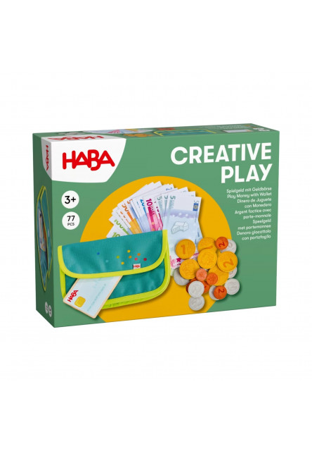 Creative Play Peňaženka s peniazmi