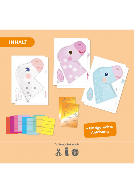 Kreatívna sada Vystrihovanie Dúhové jednorožce