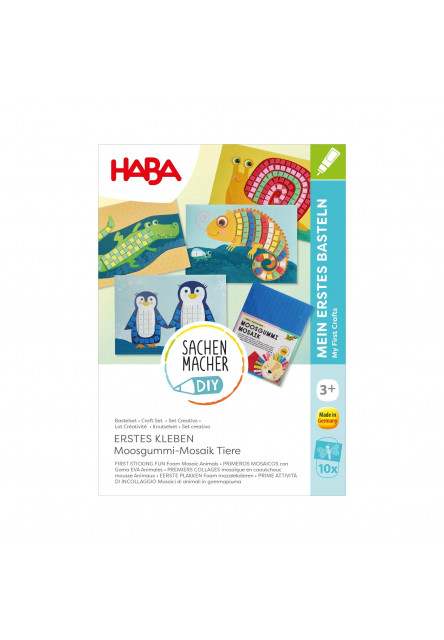 Kreatívna sada Lepenie penová mozaika Zvieratká