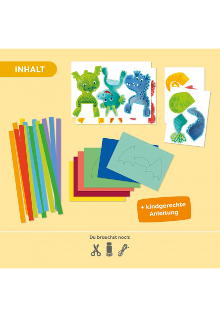 Kreatívna sada Skladanie z papiera Ohniví draci