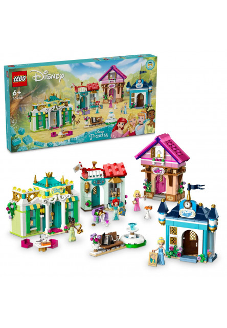 Disney princezná a jej dobrodružstvo na trhu