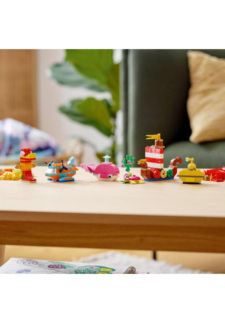 Kreatívna zábava v oceáne