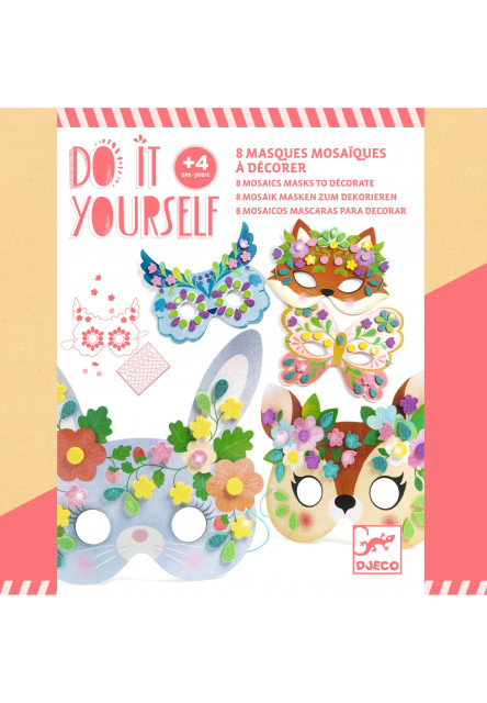 DIY Vyrob si sám Zvířecí škrabošky