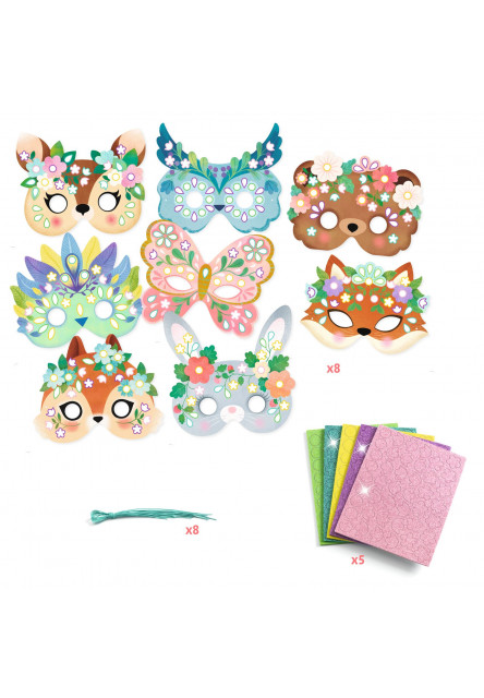 DIY Vyrob si sám Zvířecí škrabošky