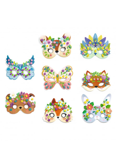 DIY Vyrob si sám Zvířecí škrabošky