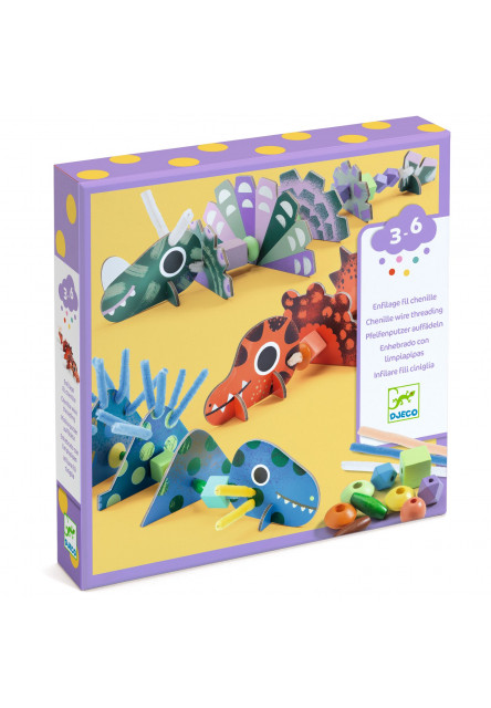 Navlékání Dinosauři