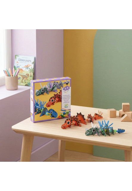 Navlékání Dinosauři