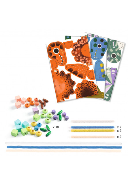 Navlékání Dinosauři