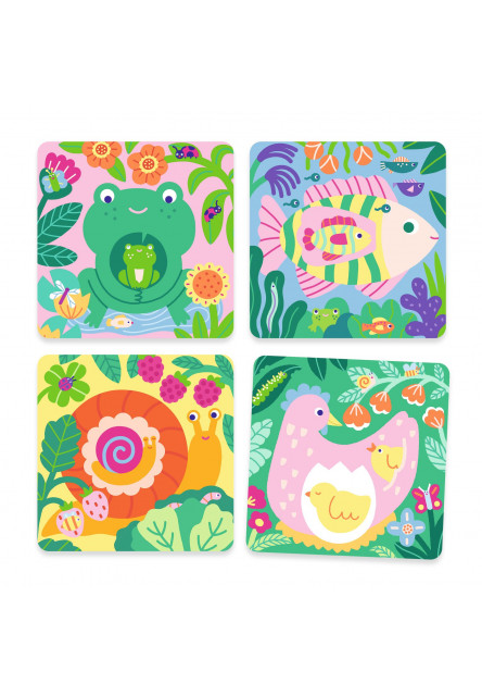 Magické vybarvování vodou Maminka a mládě