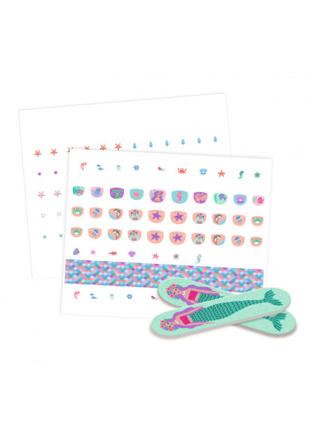 Nálepky na nehty Podmořský svět