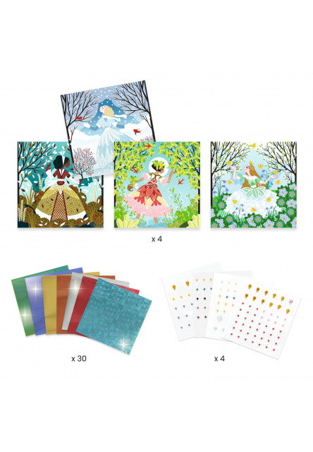 Tvořivá sada Šaty ve barvě počasí