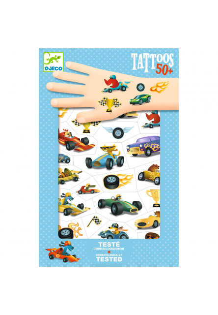 Tetování Závodní auta