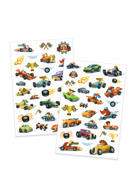 Tetování Závodní auta