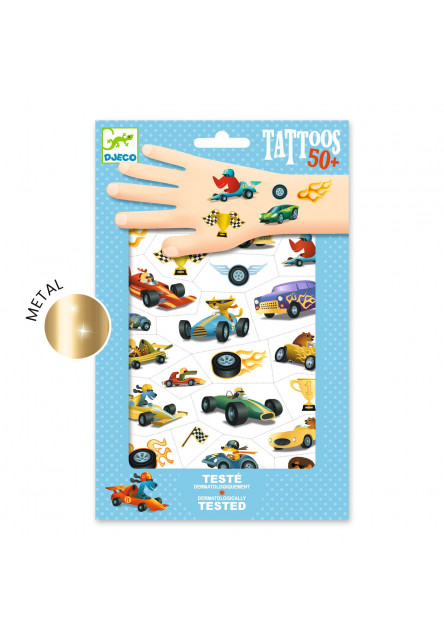 Tetování Závodní auta