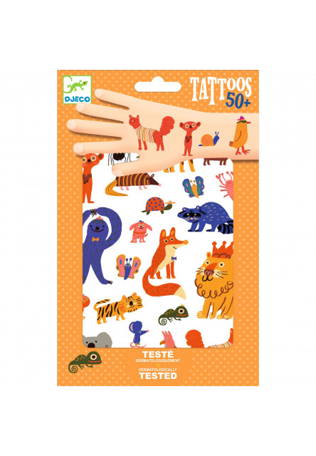 Tetování Zábavná zvířátka