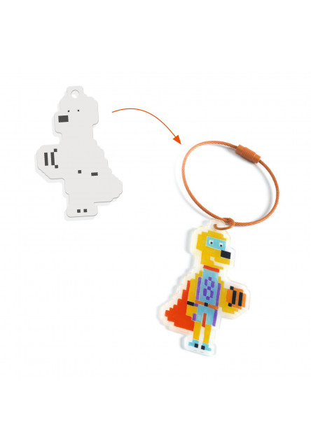 DIY Vyrob si sám Hrdinové Pixel Art