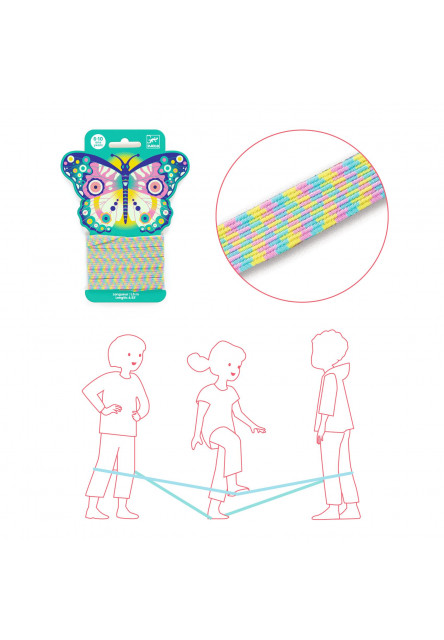 Skákací guma Motýl