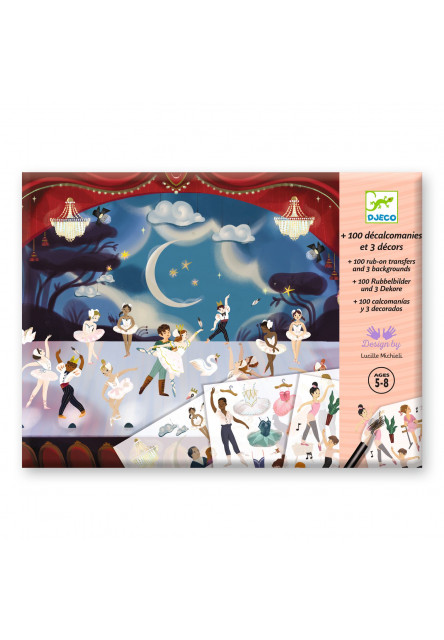 Tvoření obtisky Malé baleríny