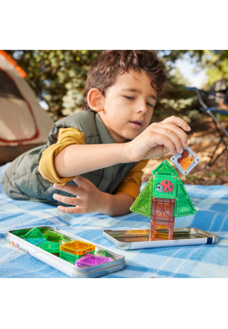 Magnetická stavebnice microMAGS Treehouse Travel Set 24 dílů