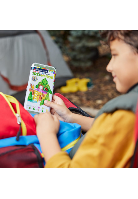Magnetická stavebnice microMAGS Treehouse Travel Set 24 dílů