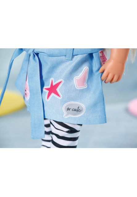 BABY born Džínsové šatôčky Deluxe, 43 cm