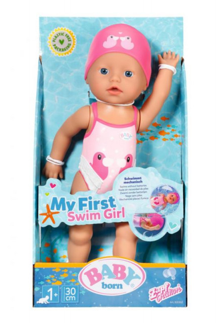 BABY born My First Plaváčik, dievčatko, 30 cm