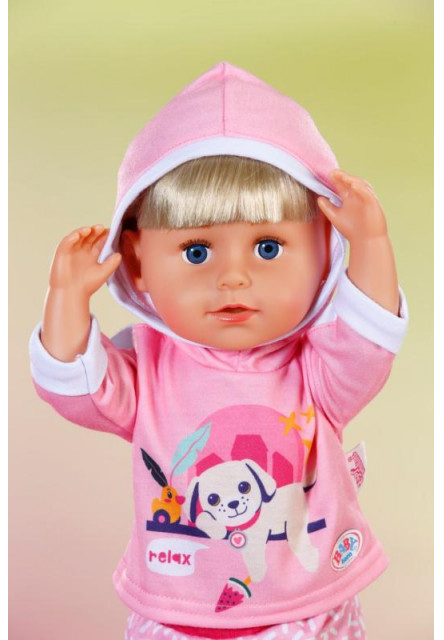 BABY born Teplákovka ružová, 43 cm