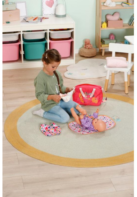 BABY born Taška na prebaľovanie s nacvakávacími ozdobami