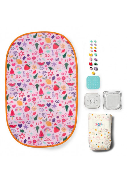 BABY born Taška na prebaľovanie s nacvakávacími ozdobami