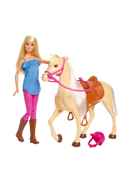 Barbie bábika s koňom 