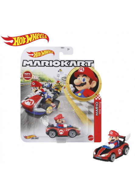 Hot Wheels MARIO KART angličák asst 