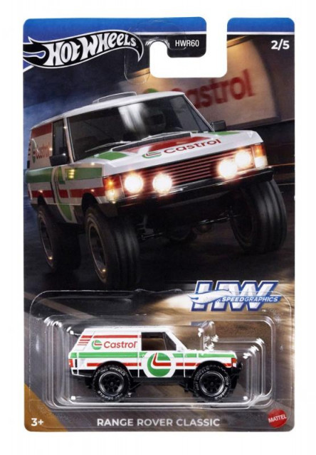 Hot Wheels TEMATICKÝ ANGLIČÁK ZÁVODNÝ SVET ASST