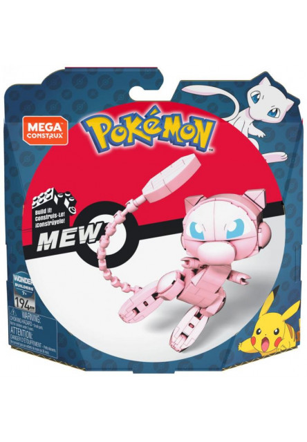 MEGA CONSTRUX POSTAV A VYSTAV SI POKÉMONA ASST