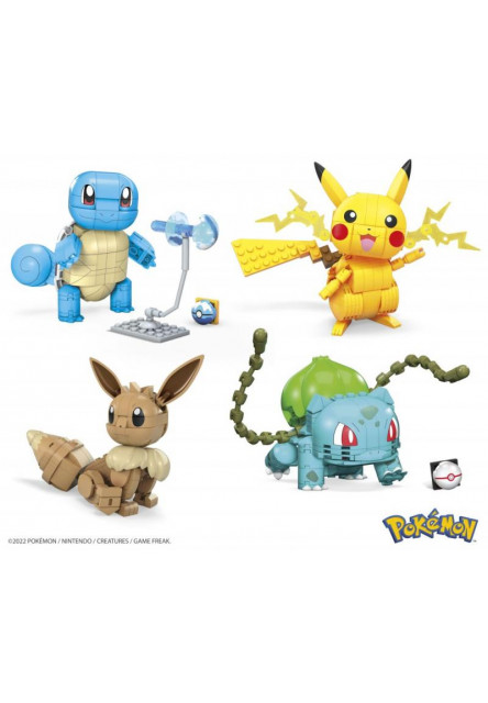 MEGA CONSTRUX POSTAV A VYSTAV SI POKÉMONA ASST