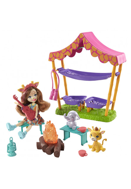 ENCHANTIMALS IDEME TÁBORIŤ HERNÝ SET