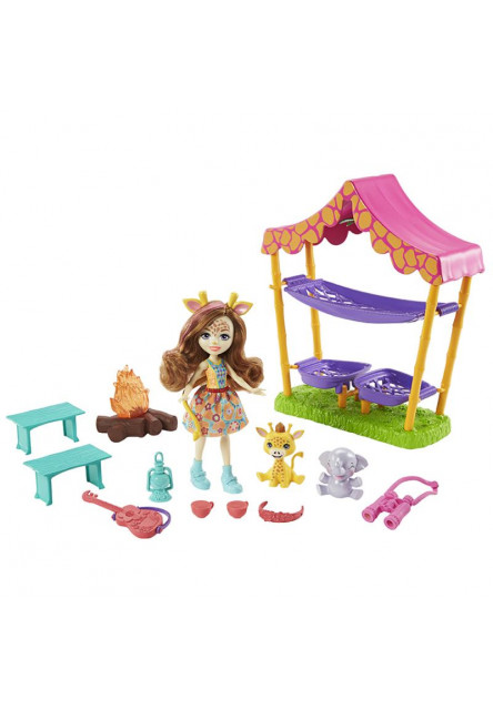 ENCHANTIMALS IDEME TÁBORIŤ HERNÝ SET