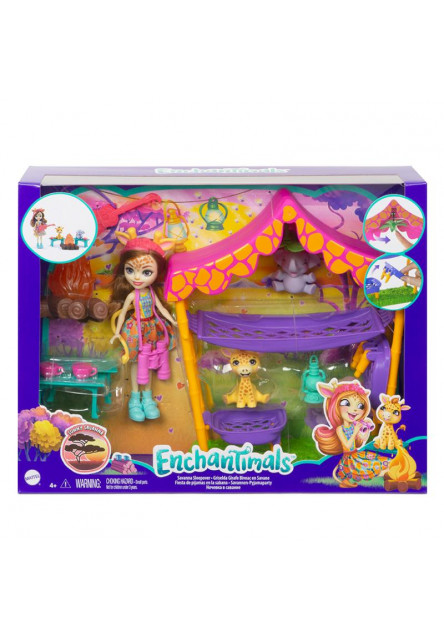 ENCHANTIMALS IDEME TÁBORIŤ HERNÝ SET