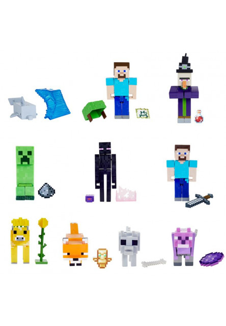 Minecraft 8 cm figúrka asst  