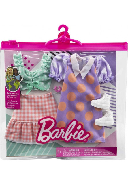 Barbie 2ks oblečenie asst 