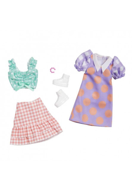 Barbie 2ks oblečenie asst 