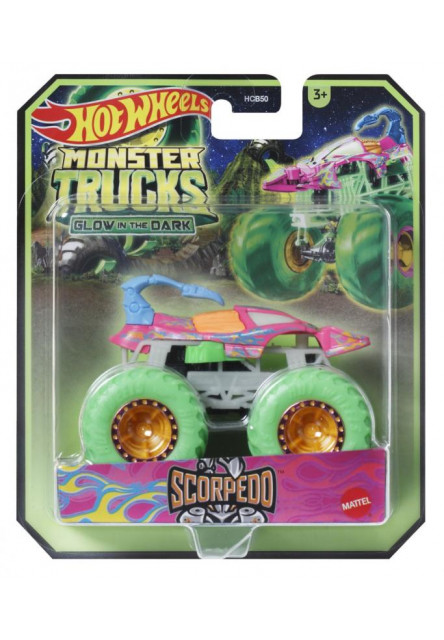 HW MONSTER TRUCKS SVIETIACE V TME ASST