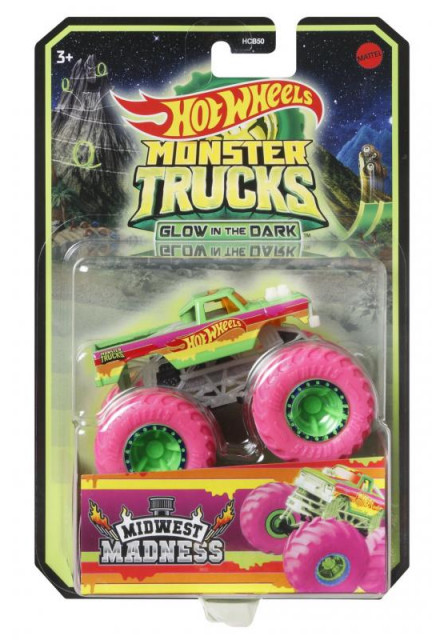 HW MONSTER TRUCKS SVIETIACE V TME ASST